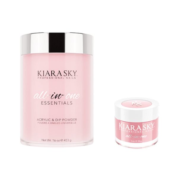 Kiara Sky All In One - Acrylic Dip Powder - MEDIUM PINK For Discount