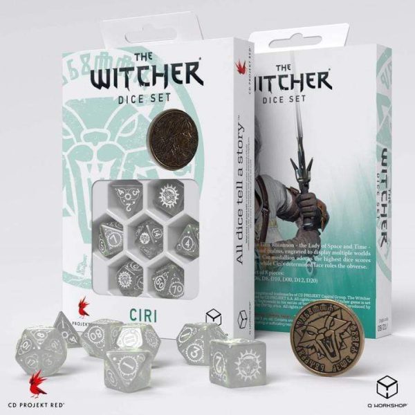 The Witcher Dice Set: Ciri - The Lady of Space and Time Sale