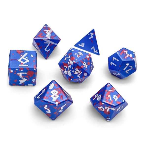 Norse Foundry Aluminum Wondrous Dice - 7-Piece Set - Merchant s Favor Supply - Image 2