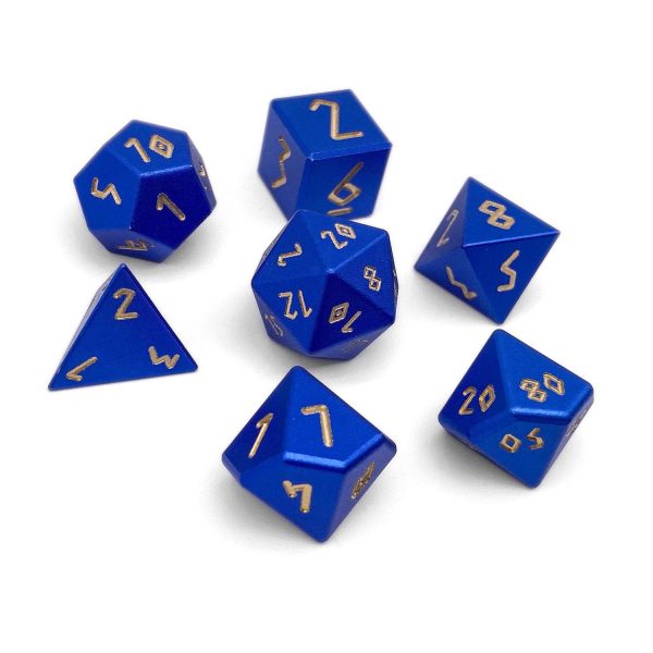 Norse Foundry Aluminum Orb Dice - 7-Piece Set - Orb of Thunder Wave Online - Image 3