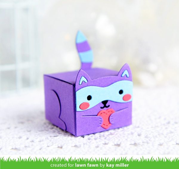 tiny gift box raccoon and fox add-on Supply - Image 5