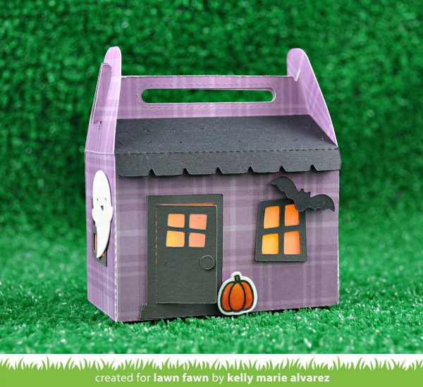 scalloped treat box haunted house add-on For Sale - Image 2
