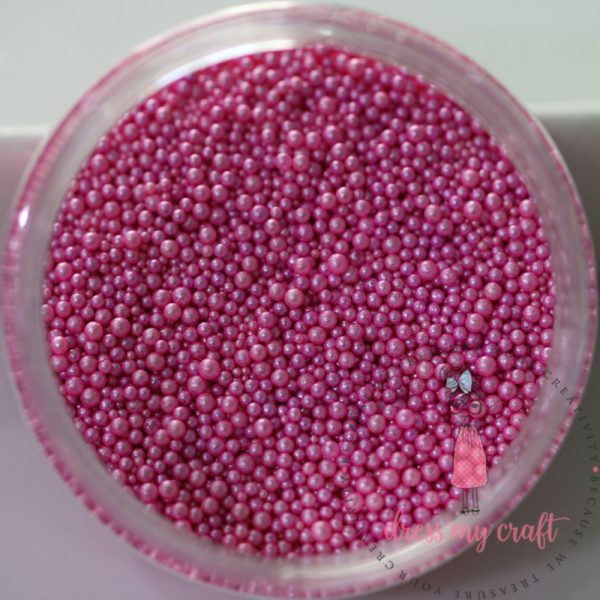 dress my craft - flower pearls - pink Discount