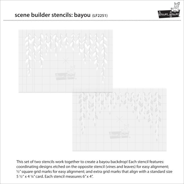 scene builder stencils: bayou Cheap - Image 3
